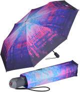 Knirps Damen Taschenschirm E.200 Duomatic - Matrix pink