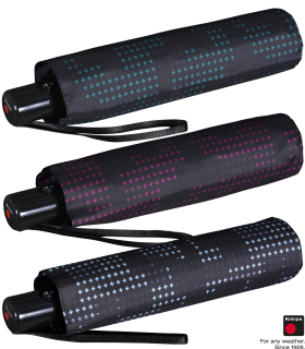 Knirps Taschenschirm Slim Duomatic Auf-Zu-Automatik Computerized