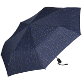 Knirps Taschenschirm Slim Duomatic Auf-Zu-Automatik Domino - blue