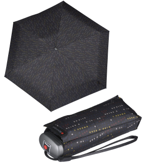 Knirps mini Taschenschirm Travel Domino - chianti