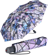 Knirps Damen Taschenschirm E.200 Duomatic - Mosaik