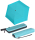 Knirps Taschenschirm US.050 Ultra Light Slim Manual im Etui - aqua