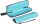 Knirps Taschenschirm US.050 Ultra Light Slim Manual im Etui - aqua