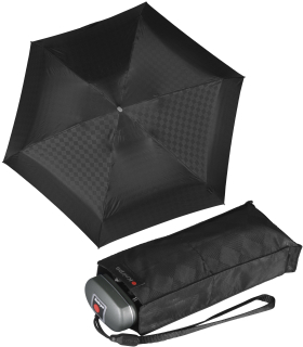 Knirps mini Taschenschirm Travel Funky - chess