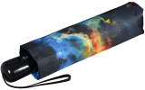 Doppler Damen Taschenschirm mit Auf-Zu-Automatik Magic Fiber Nebula