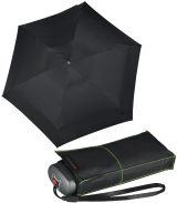 Knirps mini Taschenschirm Travel neon black