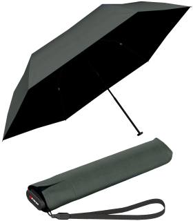 Knirps Taschenschirm US.050 Ultra Light Slim Manual mit UV- und Hitzeschutz - forest