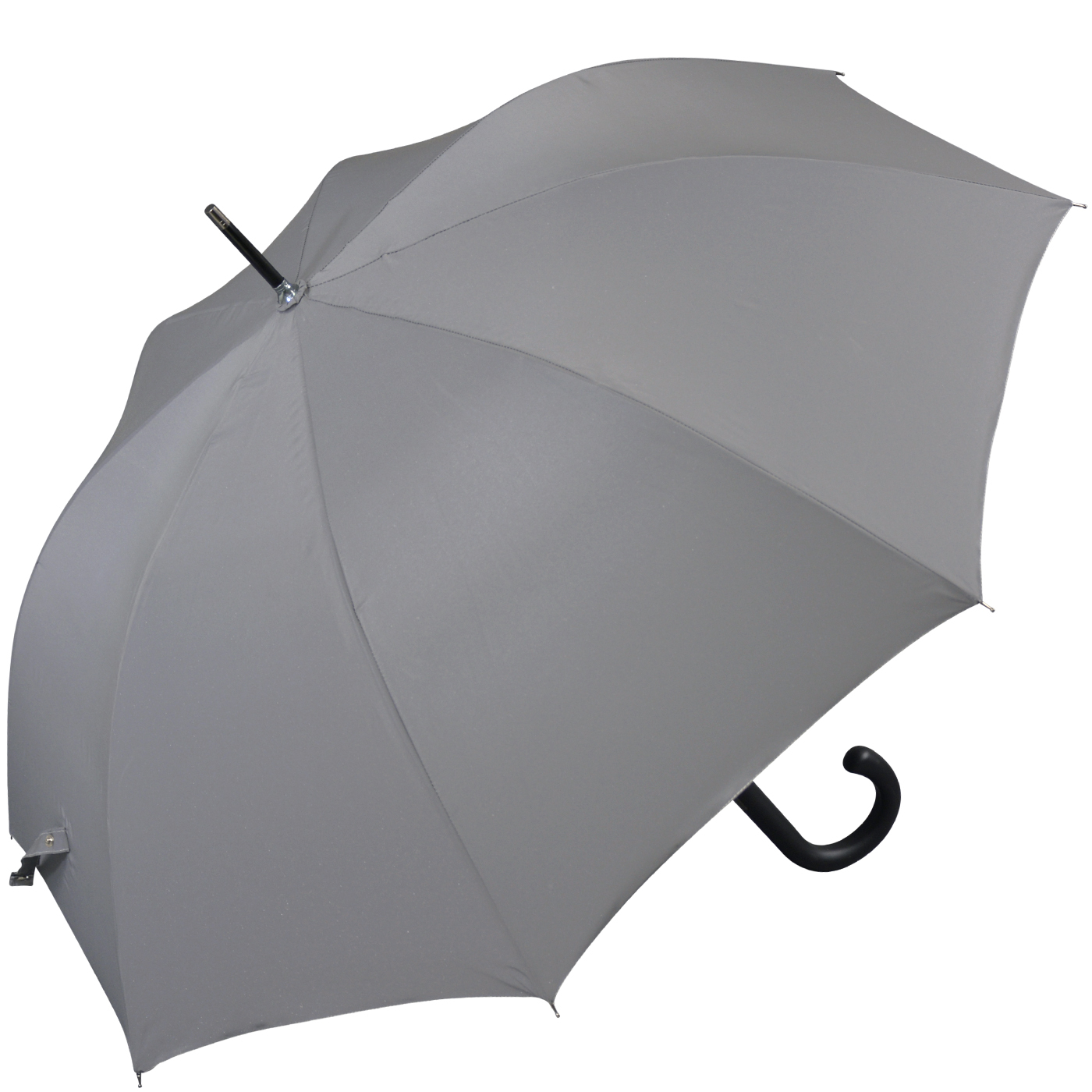 iX-brella überschlagfähiger Fiberglas Stockschirm mit Automatik - windproof - "full reflective edition"