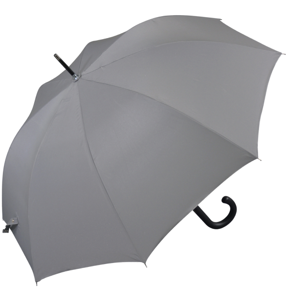 iX-brella überschlagfähiger Fiberglas Stockschirm mit Automatik - windproof - "full reflective edition"