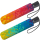 Regenschirm Rainbow Pixel - Taschenschirm Auf-Zu-Automatik