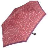 Knirps Regenschirm Mini Taschenschirm Travel klein leicht - flakes red
