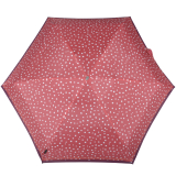 Knirps Regenschirm Mini Taschenschirm Travel klein leicht - flakes red