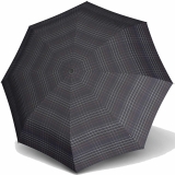 Knirps Regenschirm stabil Minimatic SL Automatik Karo schwarz 529