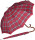 Knirps Herren Stockschirm Regenschirm Long AC - check red