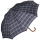 Knirps Herren Stockschirm Regenschirm Long AC - check navy