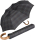 Knirps Herren Taschenschirm Topmatic SL Holz-Rundhakengriff - check black