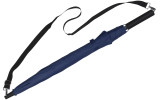 iX-brella Umhängeschirm Hands-Free - der Automatik-Regenschirm mit Gurt - insignia blau