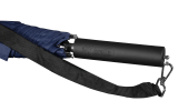 iX-brella Umhängeschirm Hands-Free - der Automatik-Regenschirm mit Gurt - insignia blau