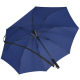 iX-brella Umhängeschirm Hands-Free - der Automatik-Regenschirm mit Gurt - royal blau