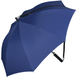 iX-brella Umhängeschirm Hands-Free - der Automatik-Regenschirm mit Gurt - royal blau