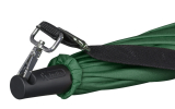 iX-brella Umhängeschirm Hands-Free - der Automatik-Regenschirm mit Gurt - dunkelgrün