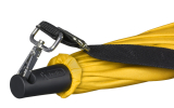 iX-brella Umhängeschirm Hands-Free - der Automatik-Regenschirm mit Gurt - dottergelb