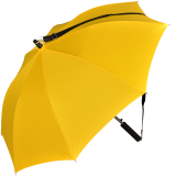iX-brella Umhängeschirm Hands-Free - der Automatik-Regenschirm mit Gurt - dottergelb