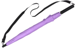 iX-brella Umhängeschirm Hands-Free - der Automatik-Regenschirm mit Gurt - lila