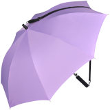 iX-brella Umhängeschirm Hands-Free - der Automatik-Regenschirm mit Gurt - lila