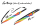 iX-brella Umhängeschirm Hands-Free - der Automatik-Regenschirm mit Gurt - Regenbogen