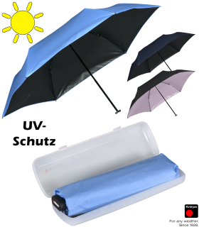 Knirps Taschenschirm US.050 Ultra Light Slim Manual mit UV- und Hitzeschutz im Etui