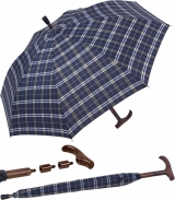 iX-brella Stützschirm mit Holzgriff -...