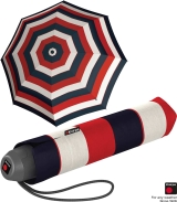 Knirps Taschenschirm E.051 Stripe - red - 2.Wahl