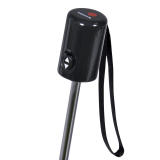 Knirps Taschenschirm Slim Duomatic Auf-Zu-Automatik Dots - taupe - 2.Wahl