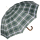 iX-brella Herren-Stockschirm High Quality mit Automatik und Echtholz-Rundhakengriff - check green