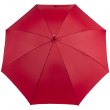 XXL Golfschirm - extra leichter Partnerschirm Fiberglas mit Stabgriff - rot - 2. Wahl