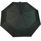 iX-brella mens class XXL mit Holzgriff - großer Herren Taschenschirm mit Auf-Zu-Automatik schwarz - 2. Wahl