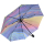 Doppler Damen Taschenschirm modern Art mit Auf-Zu-Automatik Magic Mini Flowing Colours