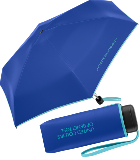 Benetton Taschenschirm Ultra Mini Flat FS 2025 - dazzling blue