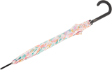 Benetton Stockschirm Long Automatik Aquarell Hearts - multicolor