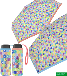 Benetton Taschenschirm Ultra Mini Flat Blooming Dots