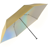 Knirps Taschenschirm US.050 Ultra Light Slim Manual mit UV- und Hitzeschutz mit irisierender Beschichtung - vanilla
