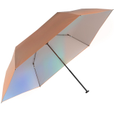 Knirps Taschenschirm US.050 Ultra Light Slim Manual mit UV- und Hitzeschutz mit irisierender Beschichtung - peach
