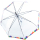 Knirps Damen Glockenschirm C.760 transparent Pride