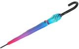 Knirps Damen Stockschirm A.760 Automatik Rainbow