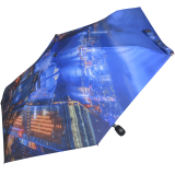 RS-Mini Auf-Zu-Automatikschirm mit Fotodruck - City