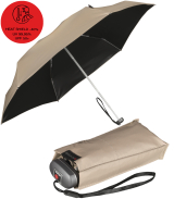 Knirps mini Taschenschirm Travel mit UV- und Hitze-Schutz...