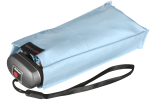 Knirps mini Taschenschirm Travel mit UV- und Hitze-Schutz - ice