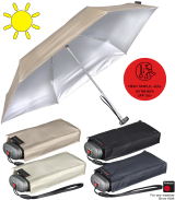 Knirps mini Taschenschirm Travel mit UV- und Hitze-Schutz...