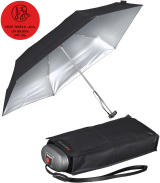 Knirps mini Taschenschirm Travel mit UV- und Hitze-Schutz...